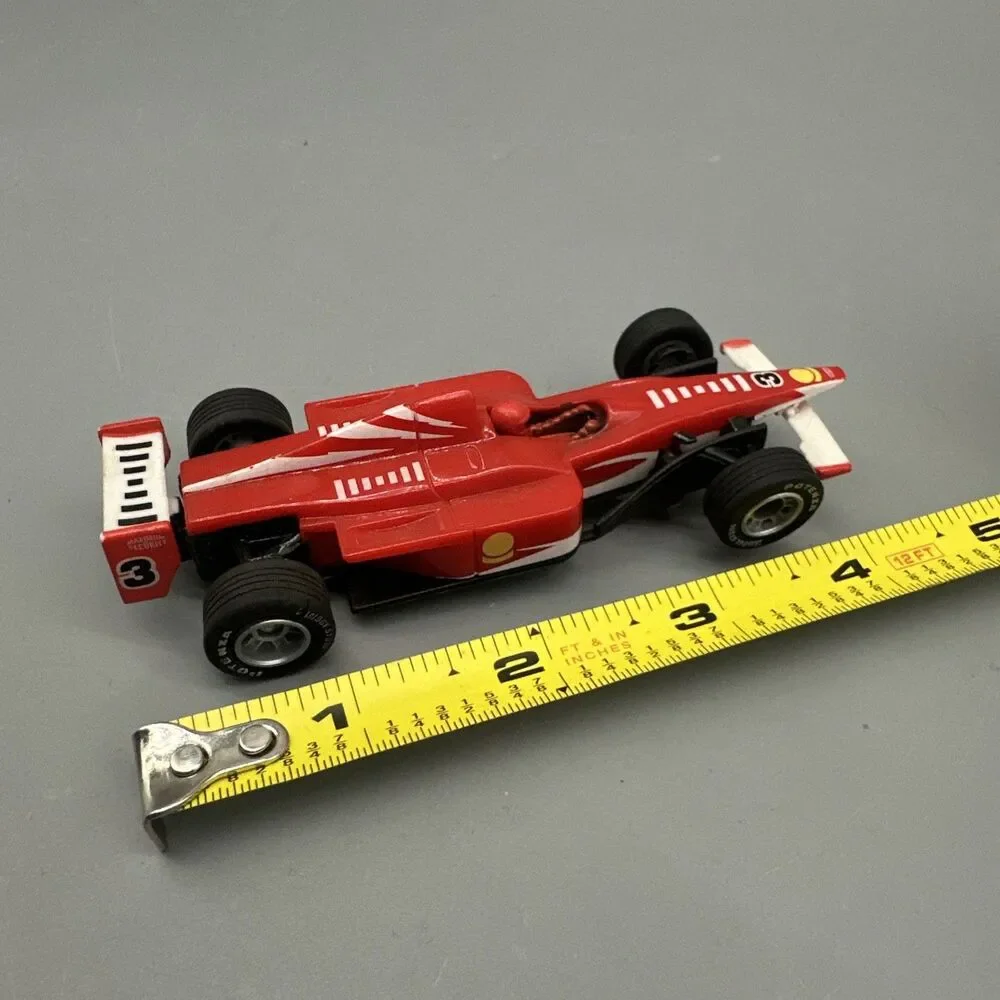 CARRERA GO...!  #3 INDY RACING SLOT CAR RED 4 1/2